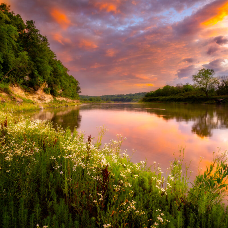 Sunset on the Water