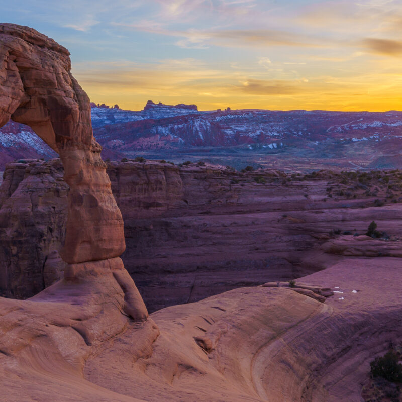 Delicate Arch Sunset