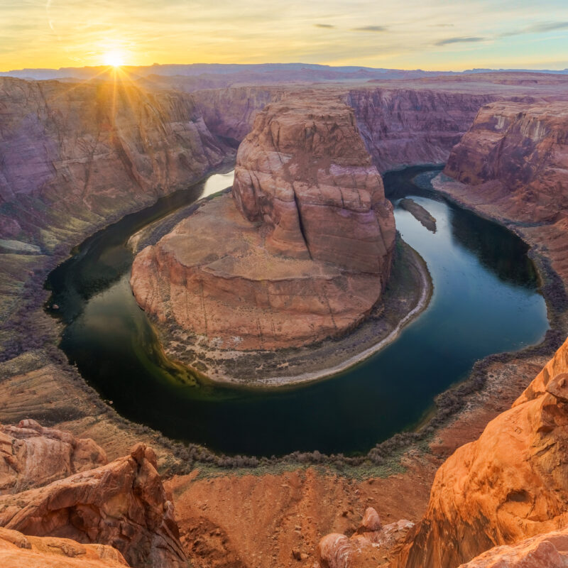 Horseshoe Bend Sunstar