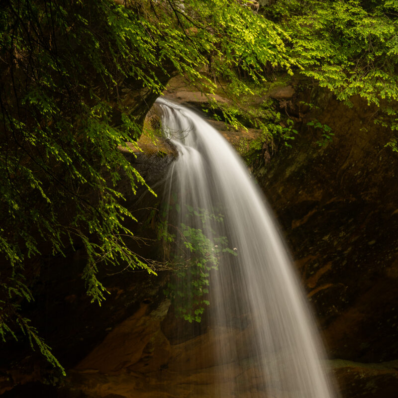Lower Waterfall Summer Light