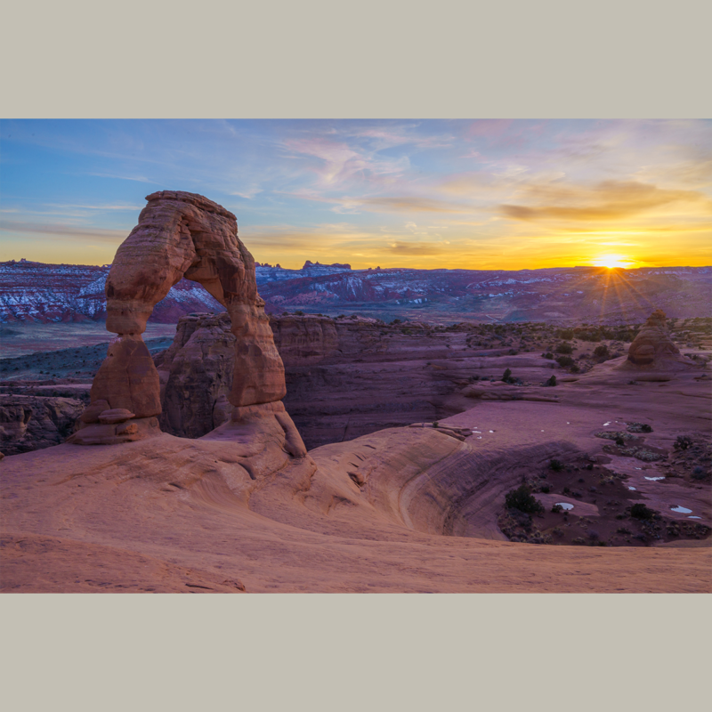 Delicate Arch Sunset